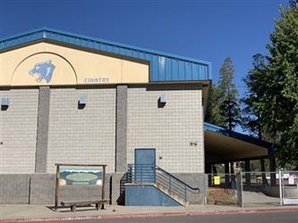 A large school building
